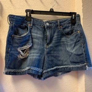 Ripped shorts